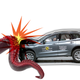 Illustration for article titled If Giant Monsters Attack, Is A Modern SUV The Best Place To Be?